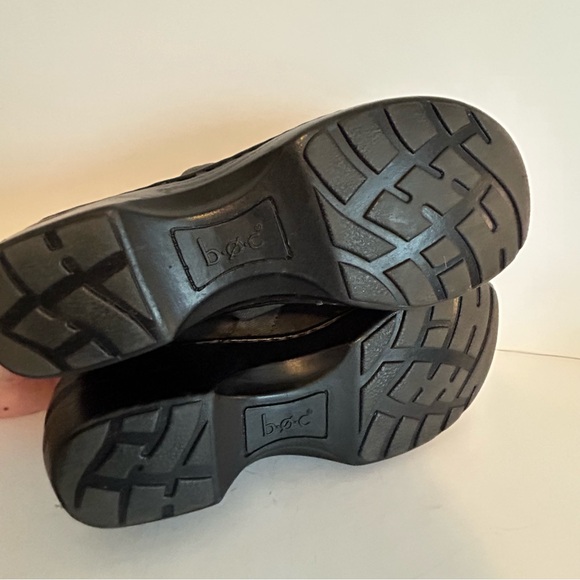 b.o.c Peggy grey denim slip on clogs comfort size 9.5 EU 41 comfort comfy - Picture 11 of 11